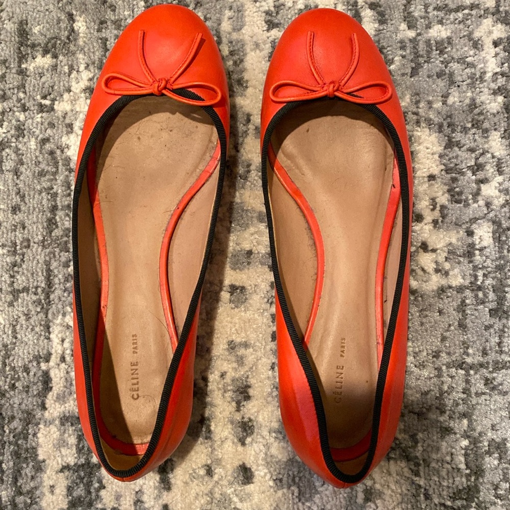 Celine colorblock flats